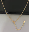 Wholesale Geometric Alloy And Stainless Steel Necklace For Women With Electroplating Single Chain Clavicle Chain Simple Style
