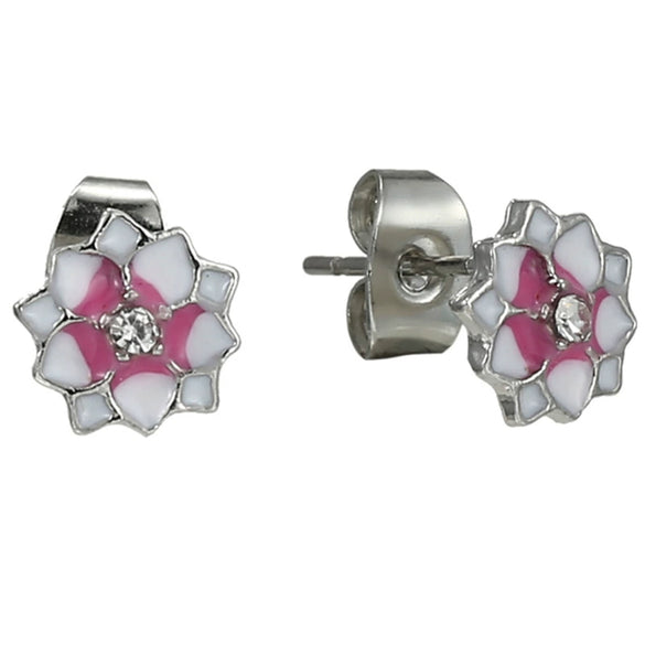 Wholesale Geometric Alloy Electroplated Lion Cartoon Asymmetric Cz Earrings For Women And Kids