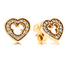 Wholesale Geometric Alloy Electroplated Lion Cartoon Asymmetric Cz Earrings For Women And Kids