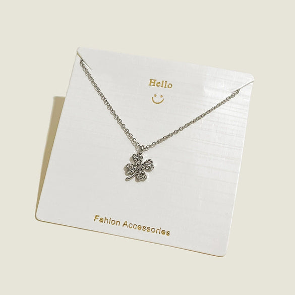 Wholesale Geometric Alloy Pendant Necklace With Snake Bone Chain For Women