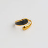 Wholesale Geometric And Heart Shape Electroplated Stainless Steel Ring For Women And Men