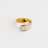 Wholesale Geometric And Heart Shape Electroplated Stainless Steel Ring For Women And Men