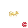Wholesale Geometric Animal Series S925 Sterling Silver Ear Jewelry With Environmentally Friendly Plating Unisex Style