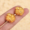 Wholesale Geometric Asymmetric Design 316L Stainless Steel Earrings With Electroplating For Women