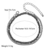 Wholesale Geometric Blackstone Elastic Handmade Unisex Bracelet