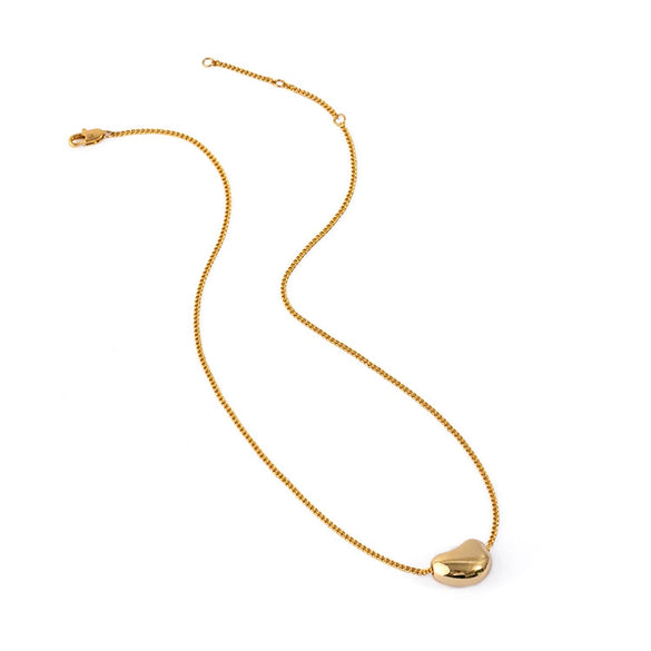 Wholesale Geometric Brass Copper Electroplating Allmatch Necklace
