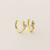 Wholesale Geometric Combination Diamond Earrings S925 Silver Electroplated For Women