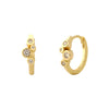 Wholesale Geometric Combination Diamond Earrings S925 Silver Electroplated For Women