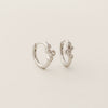 Wholesale Geometric Combination Diamond Earrings S925 Silver Electroplated For Women