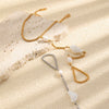 Wholesale Geometric Conch Bracelet Stainless Steel 18K Gold Plated For Women