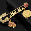 Wholesale Geometric Copper Dripping Oil Small Feet Brooch For Women Clothing Accessories