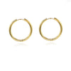 Wholesale Geometric Copper Ear Stud Earrings With Electroplating