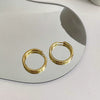 Wholesale Geometric Copper Ear Stud Earrings With Electroplating