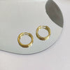 Wholesale Geometric Copper Ear Stud Earrings With Electroplating