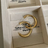 Wholesale Geometric Copper Gold Plated Earrings For Women
