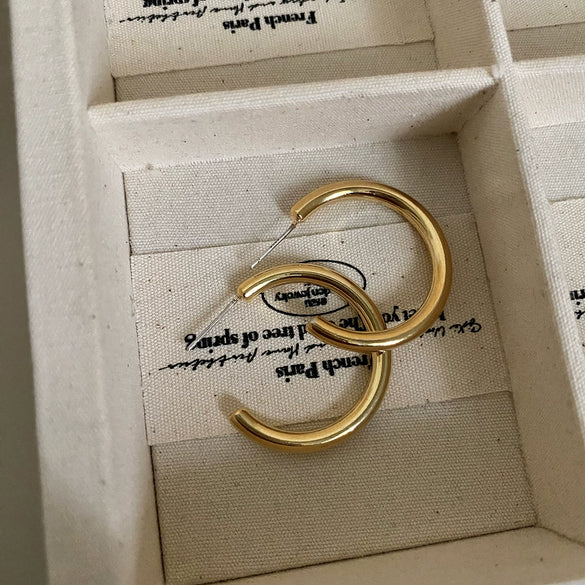 Wholesale Geometric Copper Gold Plated Earrings For Women