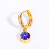 Wholesale Geometric Copper Inlaid Rhinestone Earrings For Women