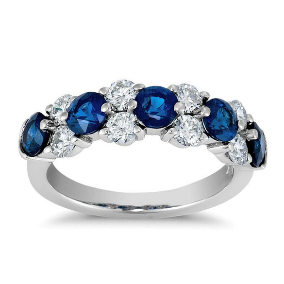 Wholesale Geometric Copper Ring Inlaid Zircon For Men And Women
