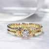 Wholesale Geometric Copper Ring With Zircon For Unisex