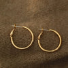 Wholesale Geometric Copper Star With Thin Round Ring Women's Earrings Electroplated