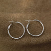 Wholesale Geometric Copper Star With Thin Round Ring Women's Earrings Electroplated
