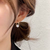 Wholesale Geometric Copper Zircon Earrings For Women