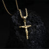 Wholesale Geometric Cross Copper Gold Plated Jewelry Necklace For Men And Women