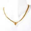 Wholesale Geometric Diamond Stainless Steel Marquise Zircon Mixed Gem Inlay Necklace Multilayer Stacking Clavicle Chain Accessory