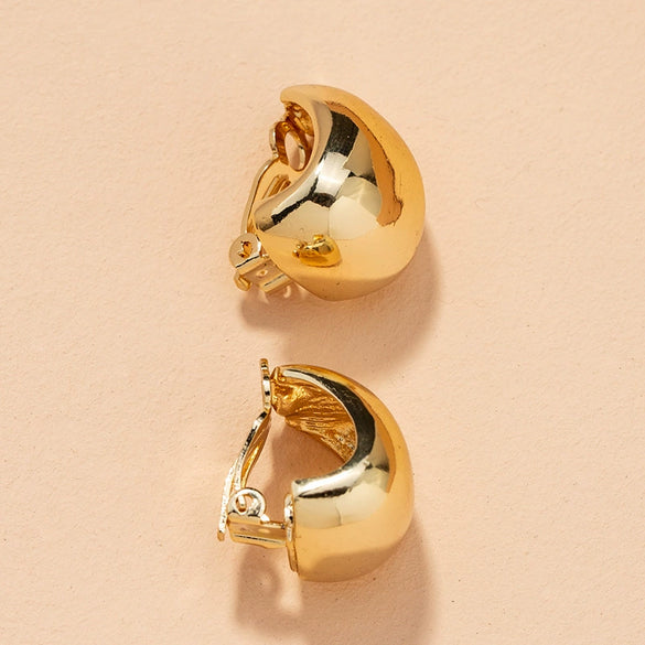 Wholesale Geometric Electroplated Alloy Earrings For Women