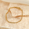 Wholesale Geometric Electroplated Stainless Steel Cauliflower Chain Bracelet For Women