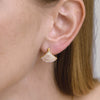Wholesale Geometric Electroplated Stainless Steel Earrings For Women