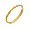 Wholesale Geometric Electroplated Stainless Steel Interlocking Buckle Bracelet For Women