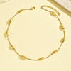 Wholesale Geometric Electroplated Stainless Steel Oval Hollow Ball Necklace For Men And Women