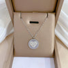 Wholesale Geometric Electroplated Titanium Steel Necklace Unisex