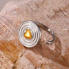 Wholesale Geometric Gold Ring Titanium Steel Electroplated Light Luxury Women's Fashionable Accessory