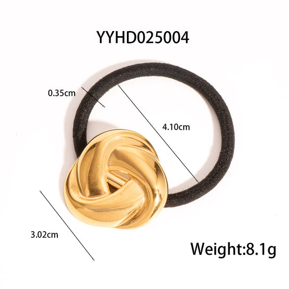 Wholesale Geometric Hair Accessories And Earrings For Women Simple Style Stainless Steel With Insect Ladybug Pattern Pvd Furnace Vacuum Real Gold Plated