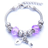 Wholesale Geometric Handmade Alloy Beaded Bracelet With Crown Pendant And Lobster Buckle For Couples