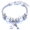 Wholesale Geometric Handmade Alloy Beaded Bracelet With Crown Pendant And Lobster Buckle For Couples