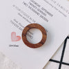 Wholesale Geometric Handmade Brown Original Wood Jewelry Accessories For Earrings