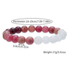 Wholesale Geometric Handmade Natural Crystal Bracelets For Men And Women Aventurine Malachite Amethyst