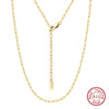 Wholesale Geometric Letter Necklace S925 Sterling Silver