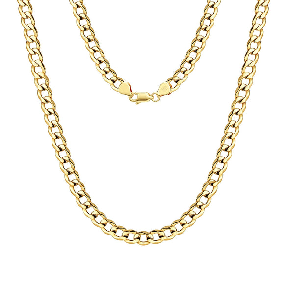 Wholesale Geometric Minimalist Goldplated 925 Silver Side Chain Necklace For Men And Women