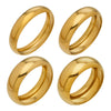 Wholesale Geometric Minimalist Light Luxury Stainless Steel 18K Gold Plated Finely Polished Mirror Bracelet Accessory