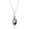 Wholesale Geometric Natural Agate 925 Silver Pendant For Women