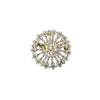 Wholesale Geometric Pattern Zinc Alloy Electroplated Brooch Fashion Unisex Jewelry Accessories