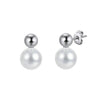 Wholesale Geometric Pearl Earrings For Women With Electroplating And 925 Silver Ear Needles High End Gold Non Fading Original Design