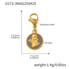 Wholesale Geometric Pendant Necklace And Bracelet Set In Stainless Steel With Furnace Vacuum Plating For Women Summer Fashion