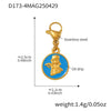 Wholesale Geometric Pendant Necklace And Bracelet Set In Stainless Steel With Furnace Vacuum Plating For Women Summer Fashion