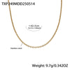Wholesale Geometric Pendant Necklace And Bracelet Set In Stainless Steel With Furnace Vacuum Plating For Women Summer Fashion