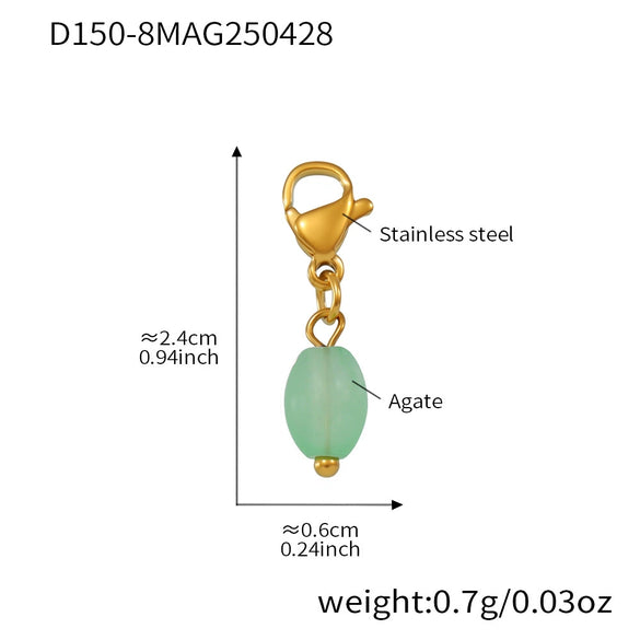 Wholesale Geometric Pendant Necklace And Bracelet Set In Stainless Steel With Furnace Vacuum Plating For Women Summer Fashion